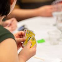 person playing cards photo 2